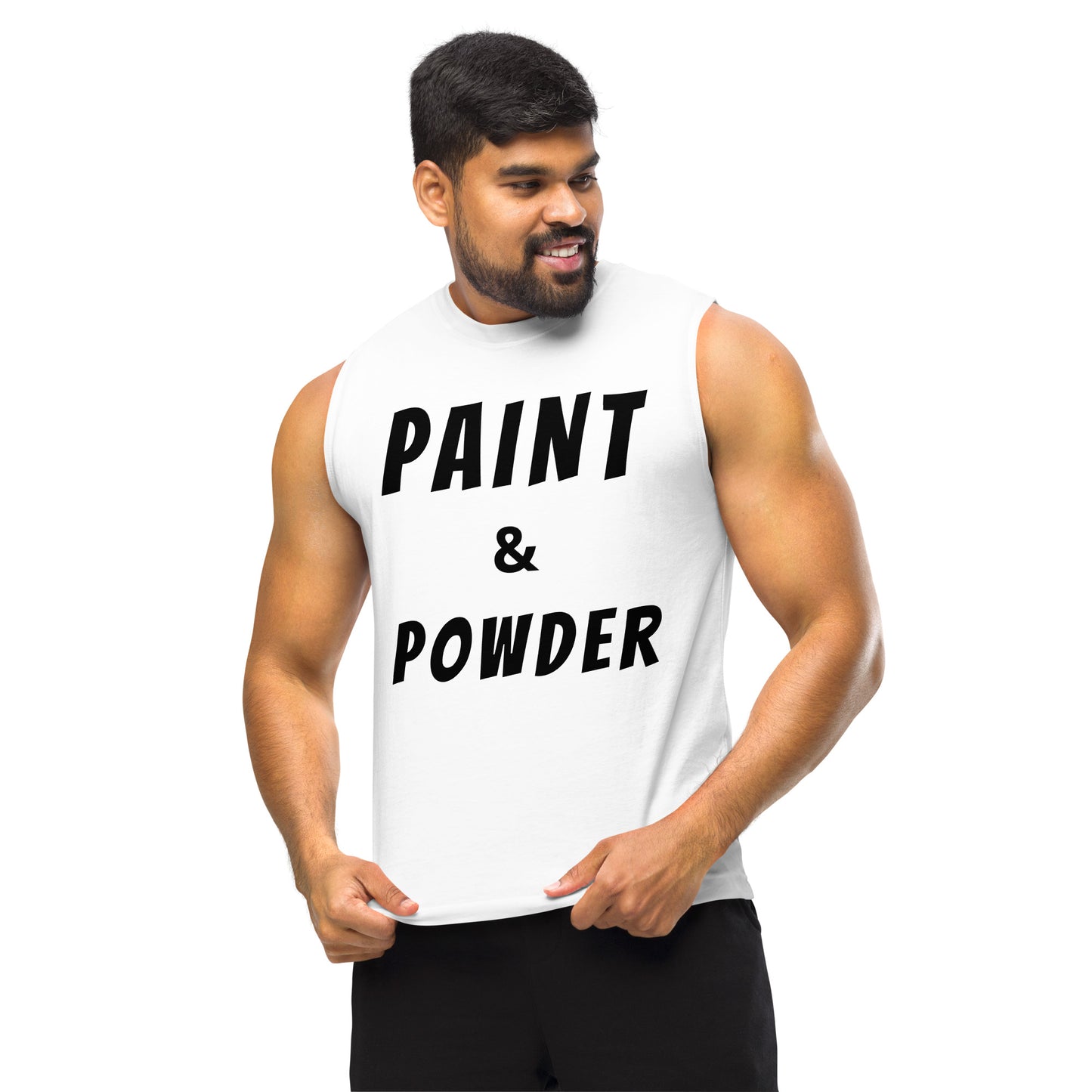 Paint & Powder Muscle Shirt