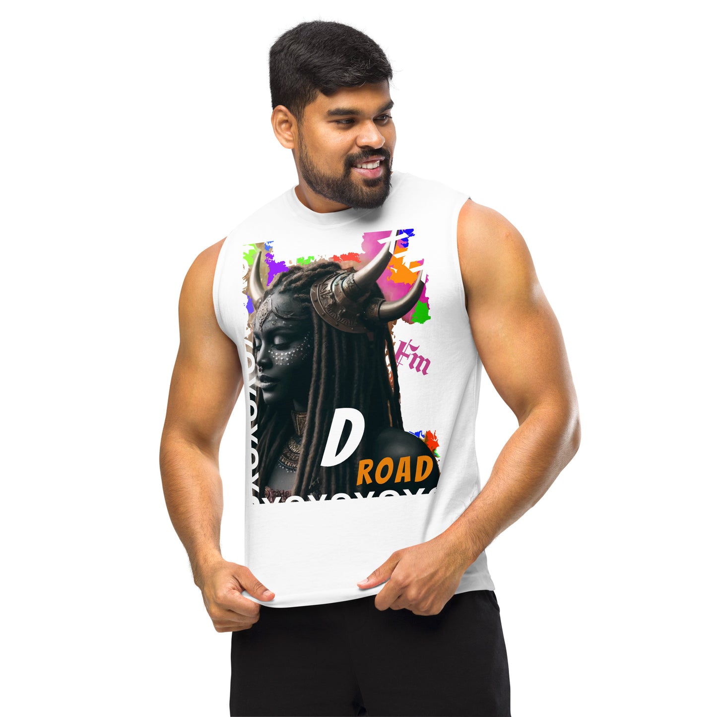 "D Road" Fete Massive Designer Muscle Shirt (Unisex)