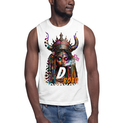 "D Road" Fete Massive Designer Muscle Shirt (Unisex)-Fete Massive