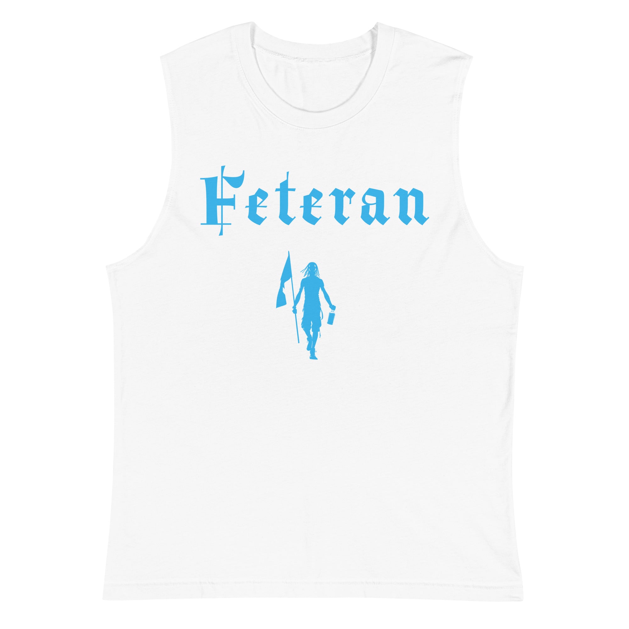 Feteran Muscle Shirt (Frost Blue Colors) Unisex-Fete Massive