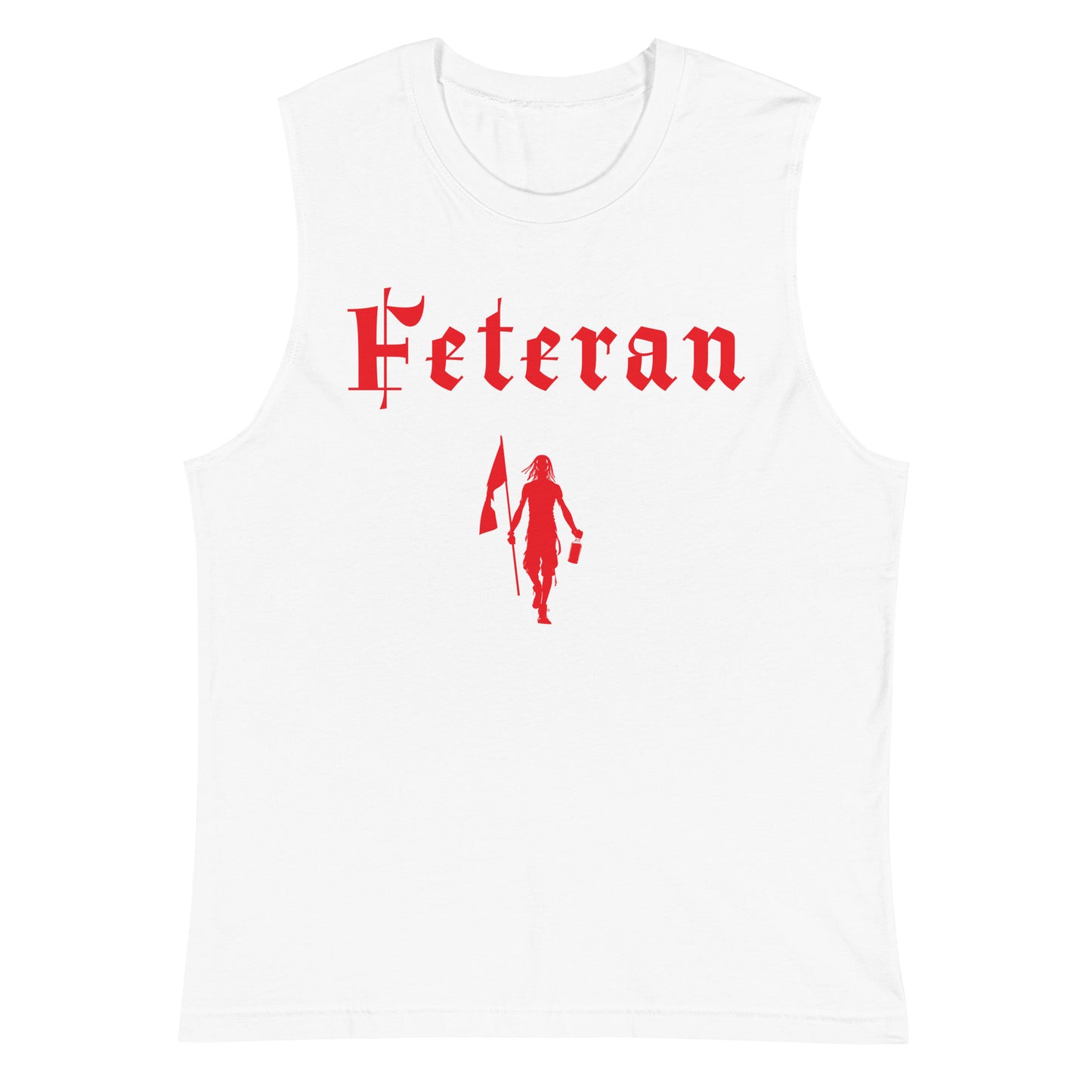 Feteran Muscle Shirt (Red) Unisex