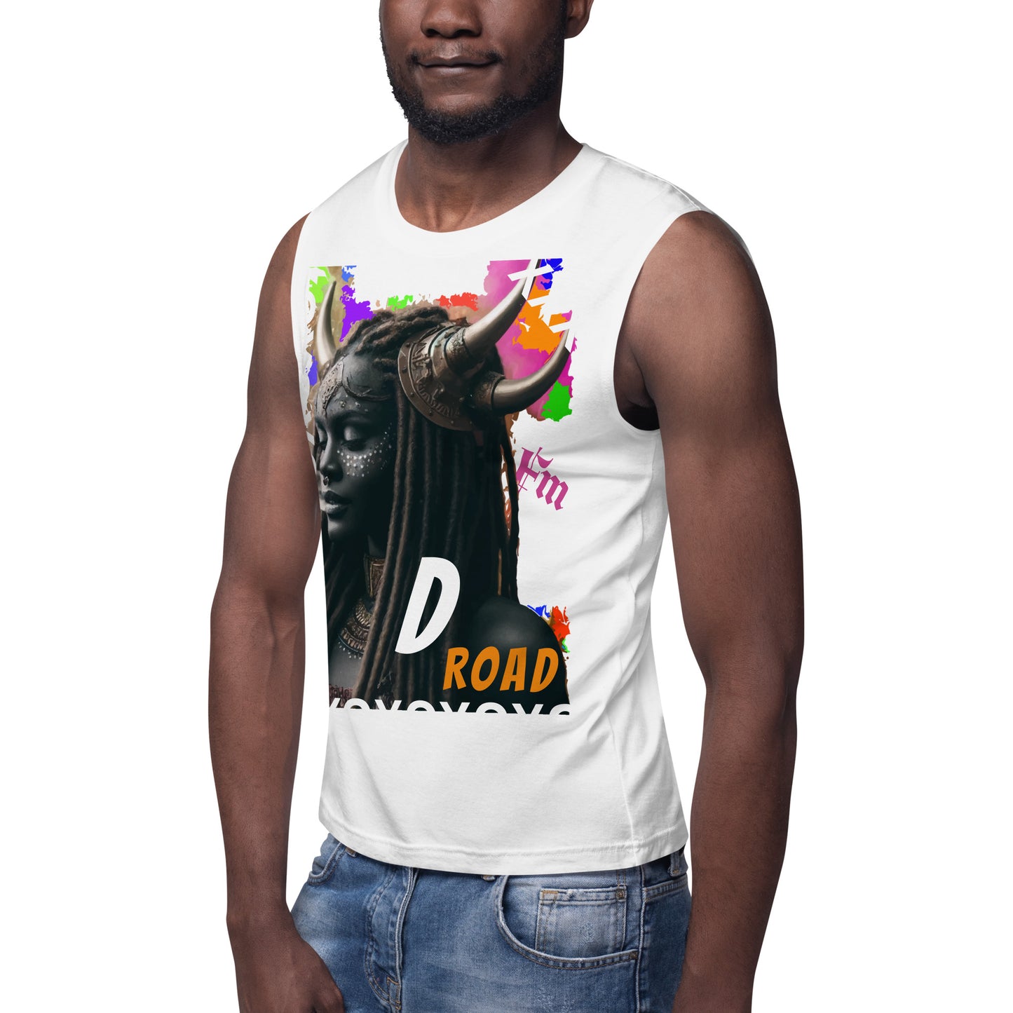 "D Road" Fete Massive Designer Muscle Shirt (Unisex)