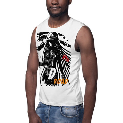 "D Road" General Muscle Shirt (Unisex)-Fete Massive