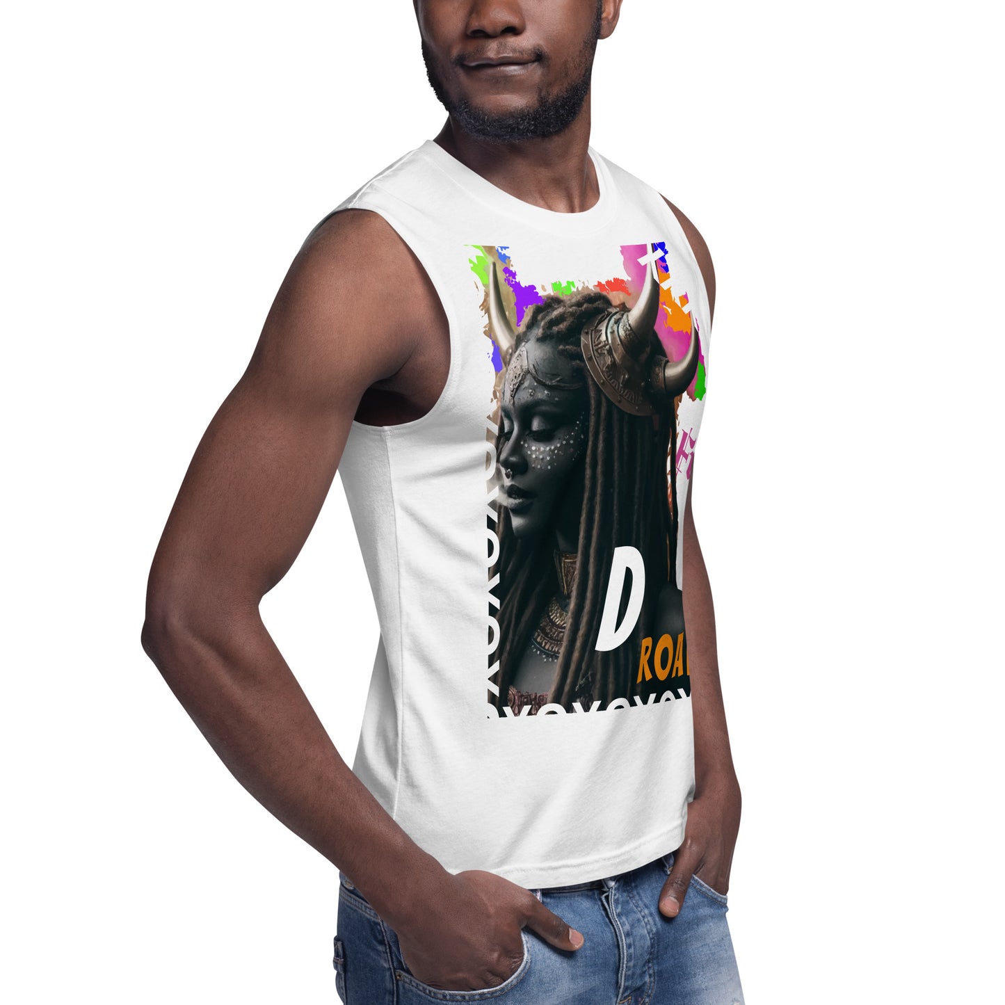 "D Road" Fete Massive Designer Muscle Shirt (Unisex)