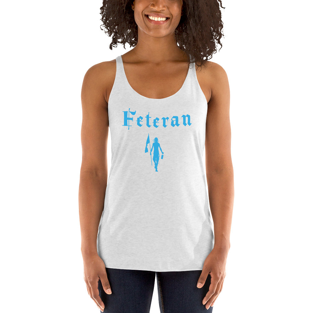 Feteran: Women's Racerback Tank-Fete Massive