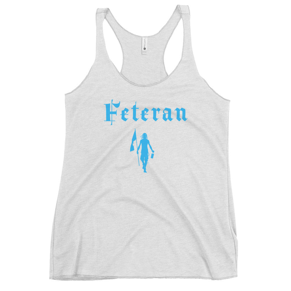 Feteran: Women's Racerback Tank-Fete Massive