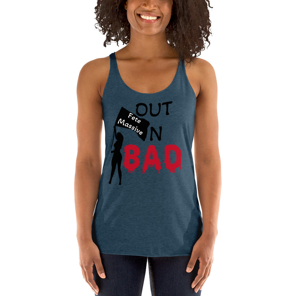 Out N Bad Women's Racerback Tank