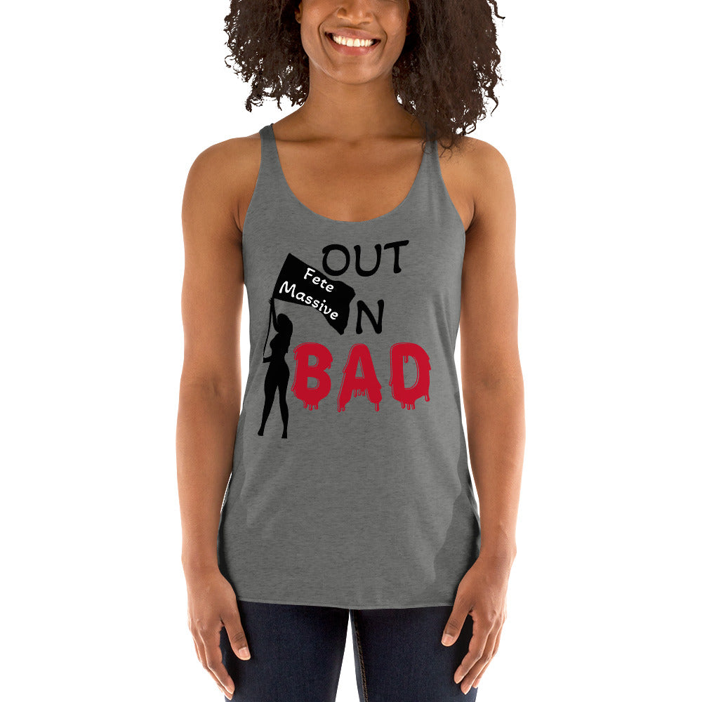 Out N Bad Women's Racerback Tank