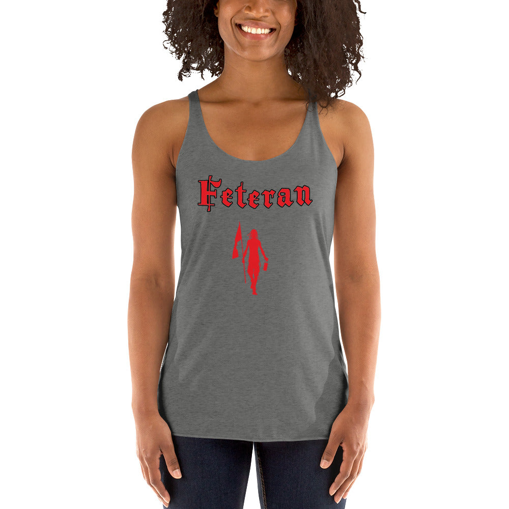 Feteran: Women's Racerback Tank