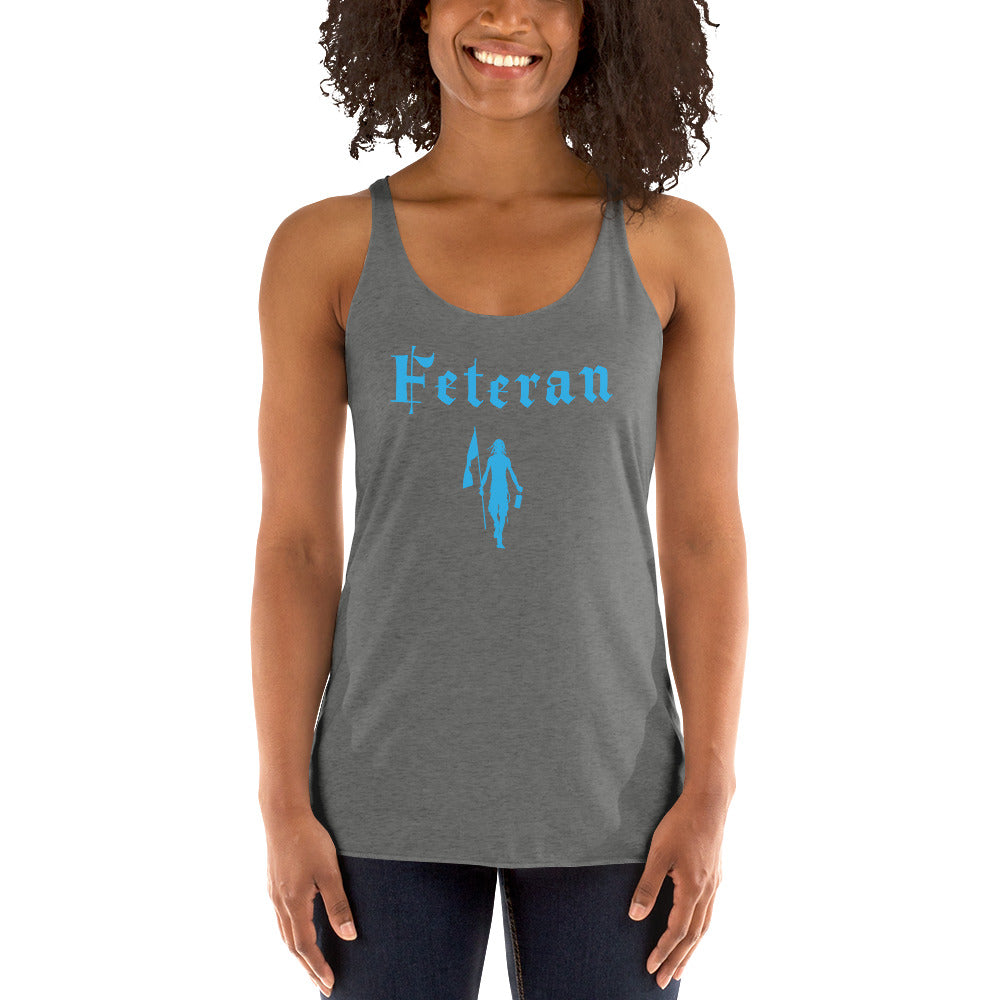 Feteran: Women's Racerback Tank-Fete Massive