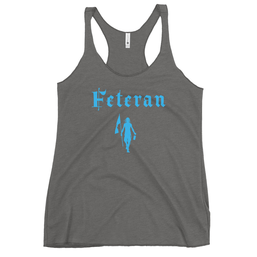 Feteran: Women's Racerback Tank-Fete Massive