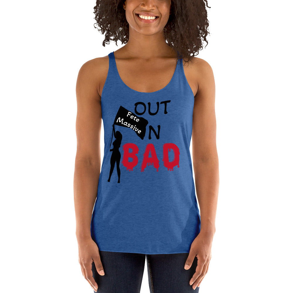 Out N Bad Women's Racerback Tank