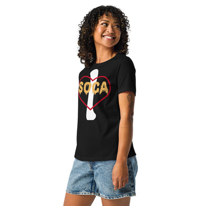 I Heart Soca Women's Relaxed T-Shirt