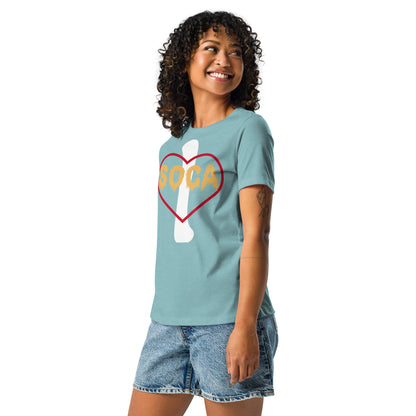 I Heart Soca Women's Relaxed T-Shirt