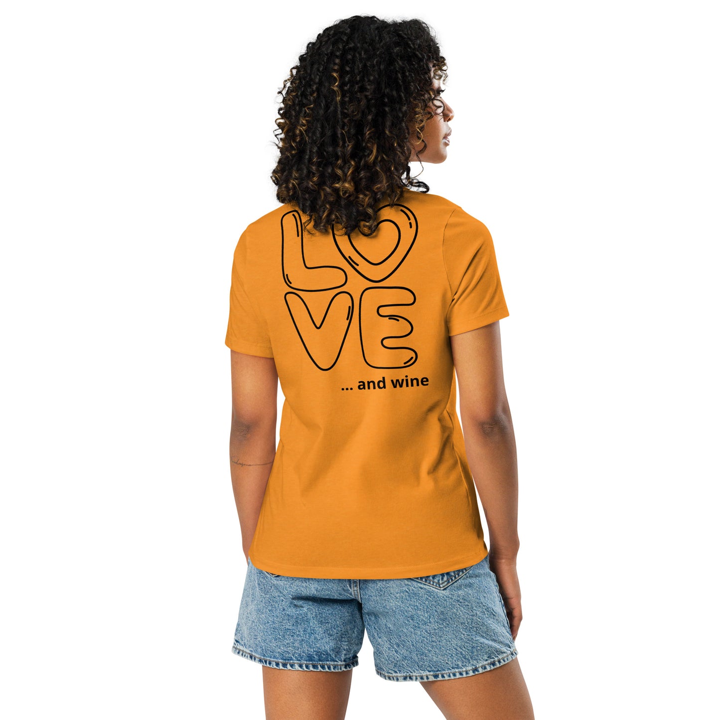 Love & wine Women's Relaxed T-Shirt