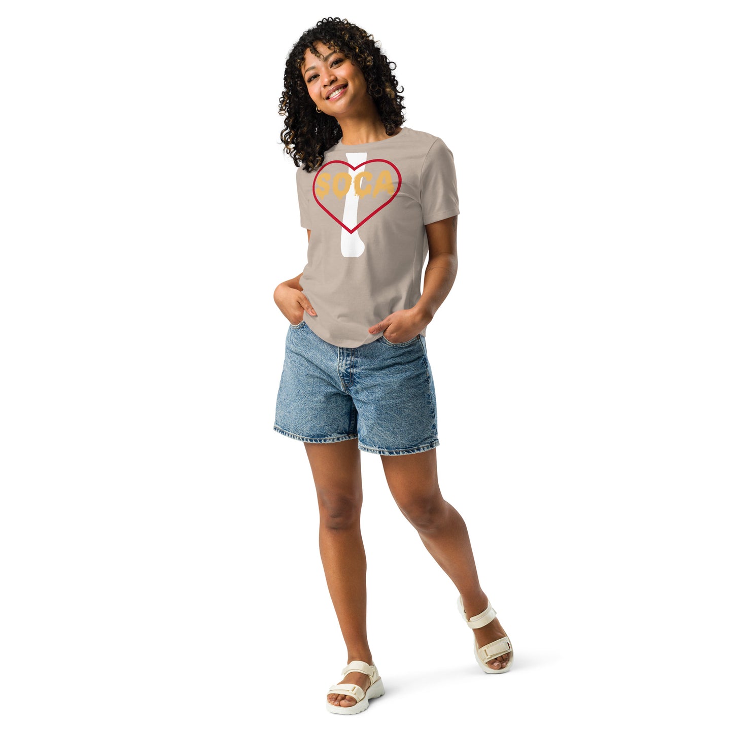 I Heart Soca Women's Relaxed T-Shirt