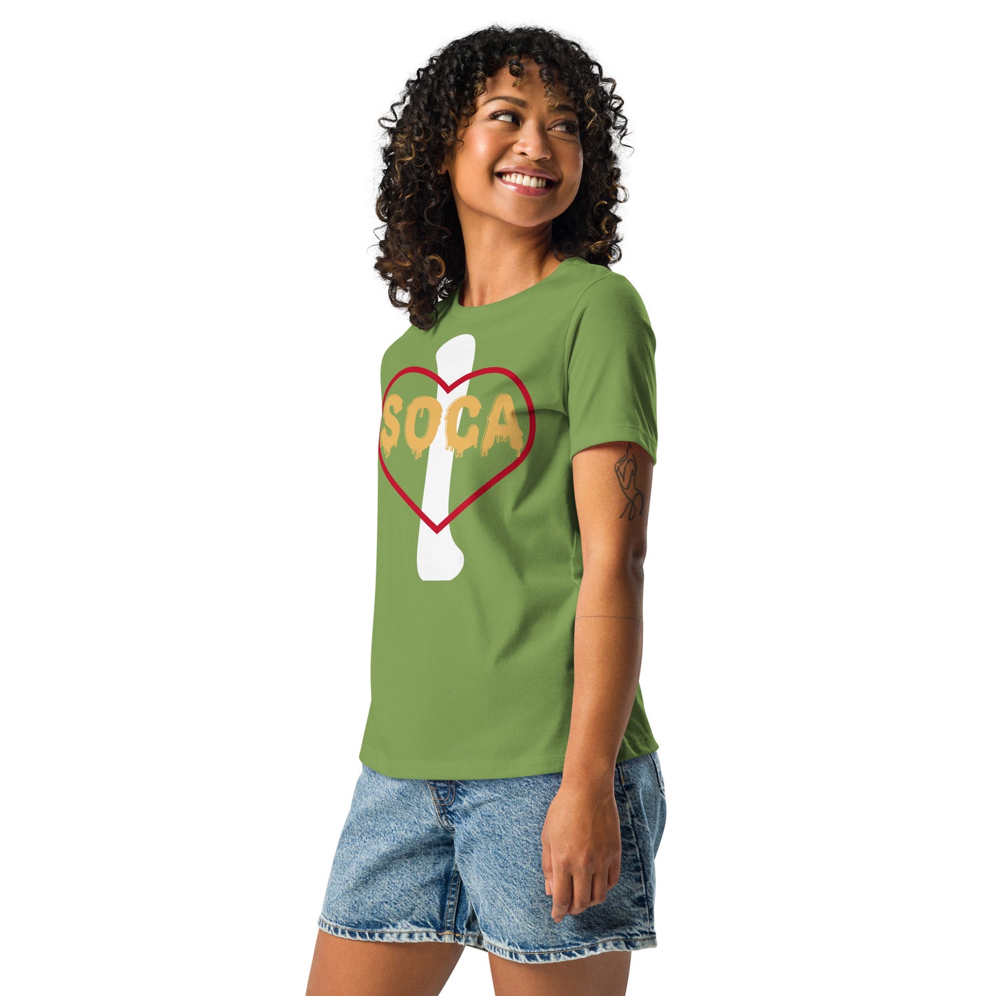 I Heart Soca Women's Relaxed T-Shirt